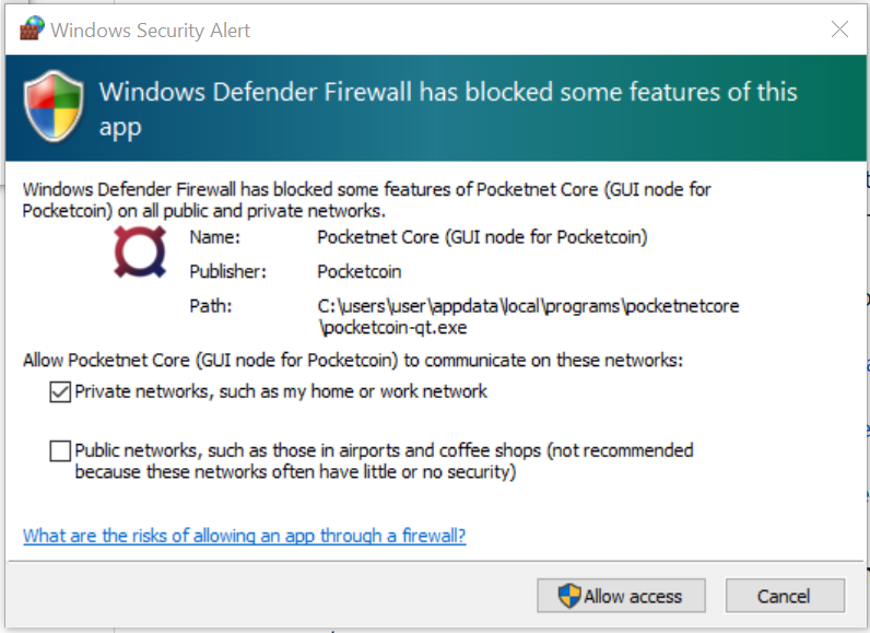 windows firewall